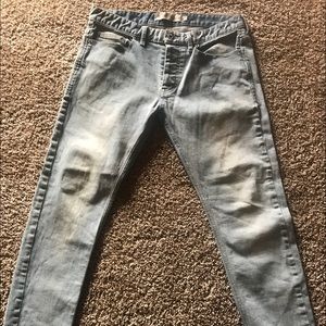 Topman stretxh skinny jeans